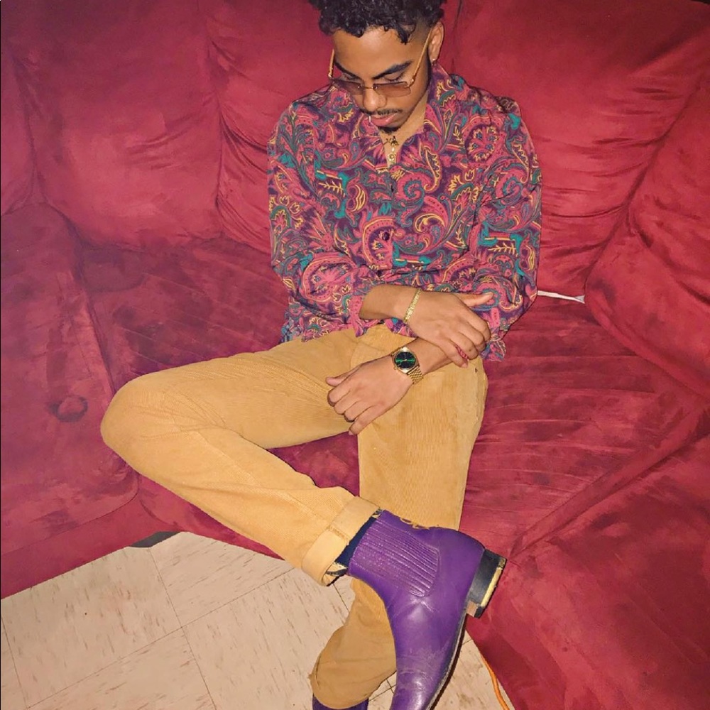 %100 Polyester Unisex Button Down